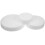 3Pcs White Foam Cake Dummies Set for DIY Decoration and Craft Display 1