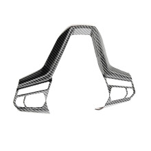 Steering Wheel Cover Compatible with Isuzu D-Max 2021 2022 Carbon Fibre Protective Trim