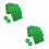 200Pcs Green Foil Wrappers for Chocolate Candy Durable Easy Wrap 8
