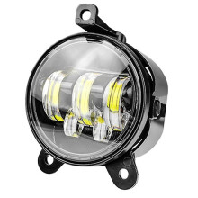 2 LED Φώτα Ομίχλης Γύρω 3.5 Ιντσών συμβατό με SUV Φορτηγό, 3000LM 6500K IP67 Αλουμίνιο