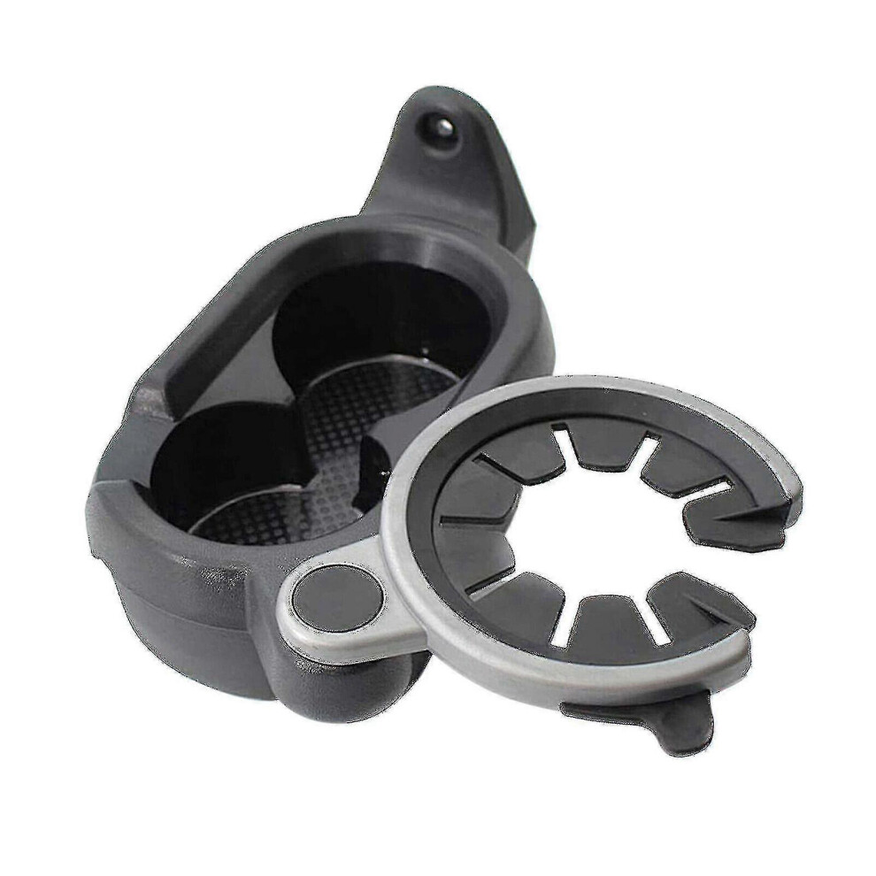 Cup Holder Compatible With Smart Fortwo A451 C451, Drink Holder With Mounting Screw For Front Console Grey 6901508294226