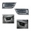 Car Dashboard Left Vent Grille Outlet Panel Cover for   Octavia 2015-2021 Center Console Air Vent Panel 6