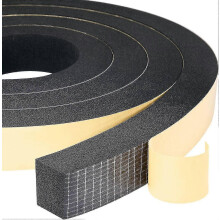 Taśma uszczelniająca z neoprenu 25mm x 20mm x 4m do izolacji akustycznej i termicznej
