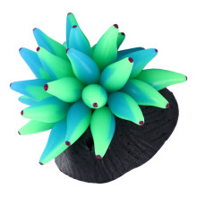 Bubble Coral Aquarium Decoration Silicone Fish Tank Ornament Blue Green 15cm