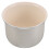 3Pcs White Ceramic Glaze Rice Cooker Pot Nonstick Insert for Home Use 1