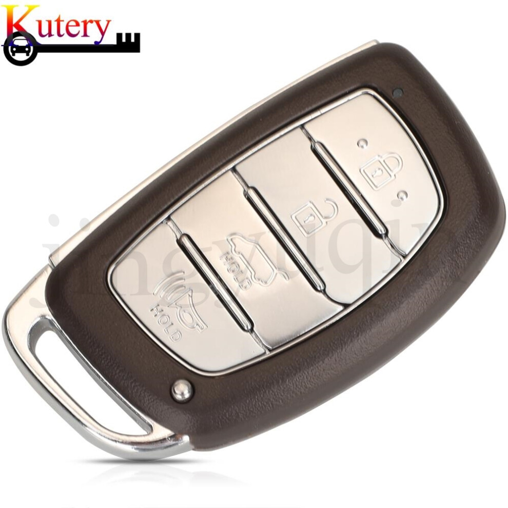 Remote Car Key Shell For Hyundai Ix35 Tucson Verna Elantra 4Buttons With Uncut Blade Blank Cover Fob Case 6935161685527