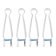 12Pcs White Metal Cake Edge Clips for Sugarcraft and Fondant Art