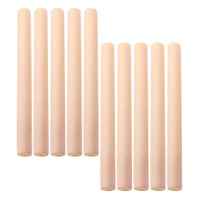 20Pcs Wooden Rolling Pins Smooth Non-Burr Dough Rollers for Pastry