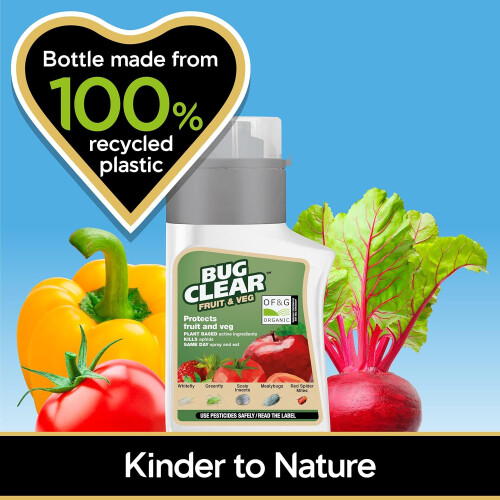 BugClear Fruit & Veg 210ml Concentrate - Organic Plant Based Aphid & Mite Killer 2