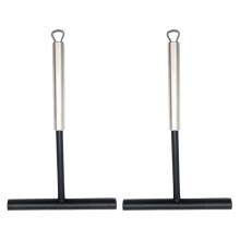 2Pcs Convenient Crepe Tools Assorted Colors T-Shaped Pancake Spreaders
