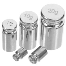 5Pcs Stainless Steel Calibration Weight Set For Digital Gram Scale