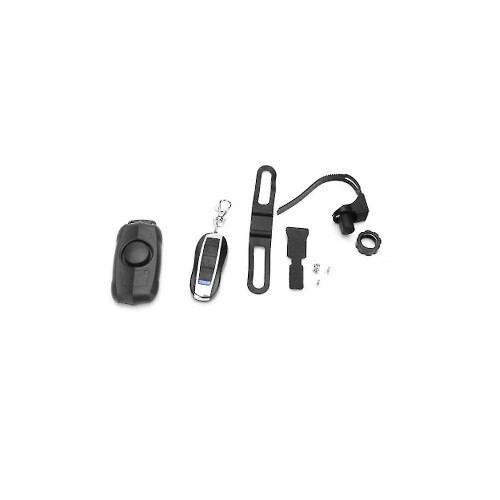 Bicycle Alarm with Wireless Remote Control 110dB, Vibration Triggered Anti-Theft Security Device for Bikes, Adjustable Sensitivity 1