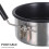 Kettle For Popcorn Maker: 8 Oz Nonstick Replacement Pot 9
