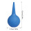 (Blue, S) Baby Ear Wash Bulb - Safe Suction Tool for Infants 5