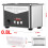 2.0L Digital Ultrasonic Cleaner Ultra Sonic Bath Cleaning Heater Timer 2