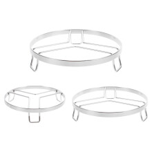 3pcs stainless steel steaming rack for kitchen pot trivet and cooling