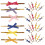 100pcs multi-function twisting ties for bread, candy, festival use 1
