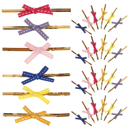 100pcs multi-function twisting ties for bread, candy, festival use