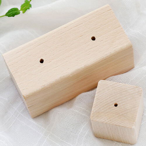 2Stk Dekoböden Dekotisch Holznageltisch Holzfarben 2