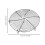 2Pcs Round Black Iron Cooling Rack Non-Stick Baking Supply Stand 3