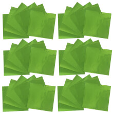 500 pcs 8x8 cm aluminum foil wrappers for chocolate candy packaging