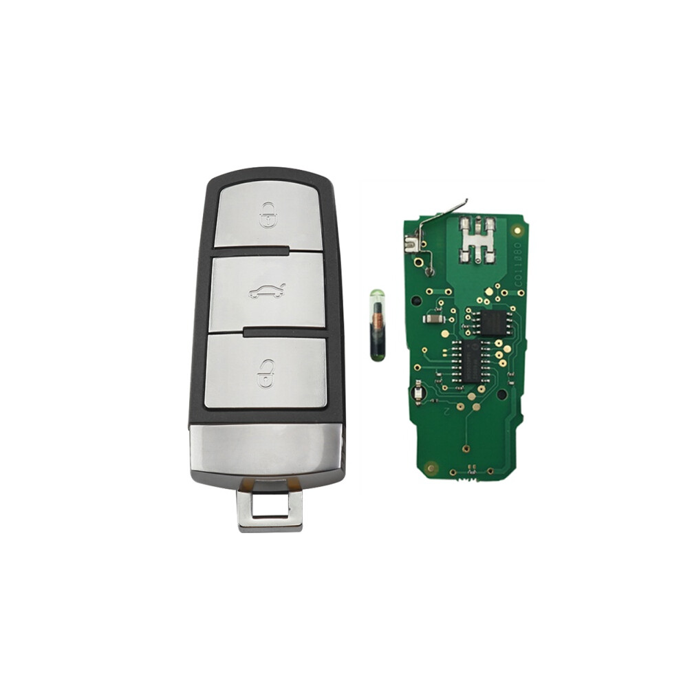 3C0959752ba 3Bt Keyless Uncut Smart Remote Key Fob 433Mhz Id48 Chip For Volkswagen Vw Passat B6 3C B7 Magotan Cc Car Key 6935161670950