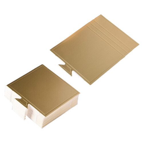 100 Pcs Cake Serving Base Wedding Board Mousse Pad Cardboard Display