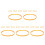 20Pcs Orange PVC Candy Maker Belts for Cotton Candy Machine Home Use 4