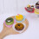 Cake Decoration Boards Assorted Color 100set 4.1in 7