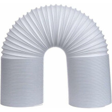 Prenosná hadica na klimatizáciu 150 mm x 1,5 m, flexibilné polypropylénové potrubie na vetranie