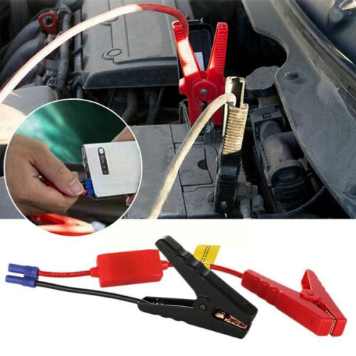 Καλώδια εκκίνησης συμβατό με φορητά μπλοκ 12V, 200A, πρίζα EC5 για αυτοκίνητα