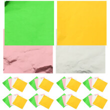 800Pcs Easy Wrap Assorted Color Aluminum Foil Candy Packaging Paper