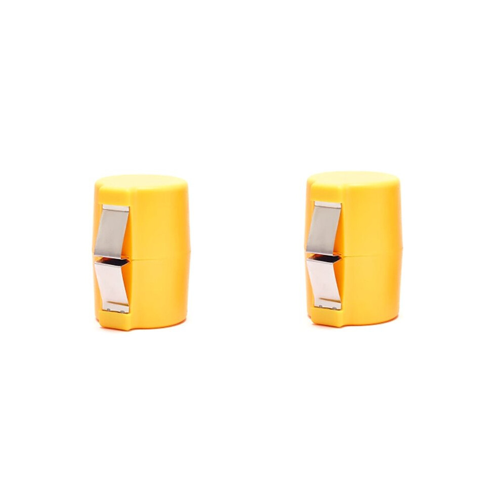 2Pcs Multifunctional Egg Shell Opener Handheld Egg Cracker Separator Tool Eggshell Cutter Easy Open Gadget Yellow 4713405005407
