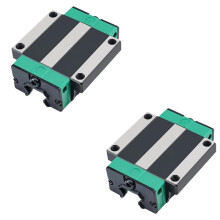 2 Stuks HGW25CC Lineaire Schuiflagers HGH20CA Vierkante Lagers Schuifblokken voor HGR25 CNC Lineaire Geleiding met Hoge Montage