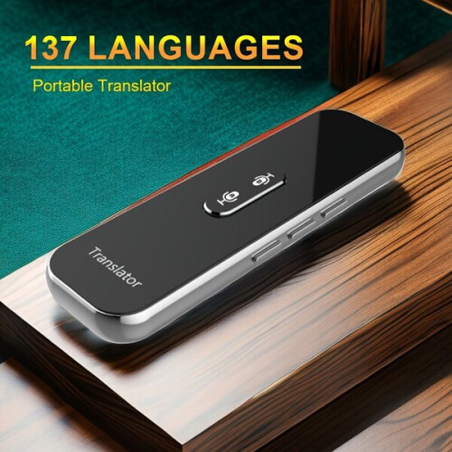 Smart Voice Translator with 137 Languages Real-time Translation 1