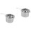 4Pièces Pot À Cire En Acier Inoxydable Argenté Multi-Usage Pour Maison 6