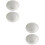 16Pièces Cercle À Gâteau Argenté Base Mousse Papier Résistant Propre 6