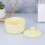 Tazón Cerámico Amarillo Para Cocina Hogar Con Tapa 4