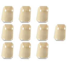 20Pcs Multipurpose Khaki Nonstick Bread Cake Baking Molds Oven Safe