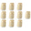 20Pcs Multipurpose Khaki Nonstick Bread Cake Baking Molds Oven Safe 1