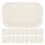 5Pièces Supports À Gâteaux En Papier Blanc Adhérent Et Durable 3