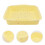 1Pc Yellow Silicone Toast Bread Mold Non-Stick Square Baking Tray 3