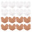 100 uds. bandejas separadoras de papel para empaque de chocolate 3