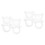 8Pcs White Plastic Ice Cream Shaping Nozzles Cake Decorating Tips 3