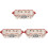 3Pcs Ceramic Baking Pan with Handles for Pies and Roasting 4