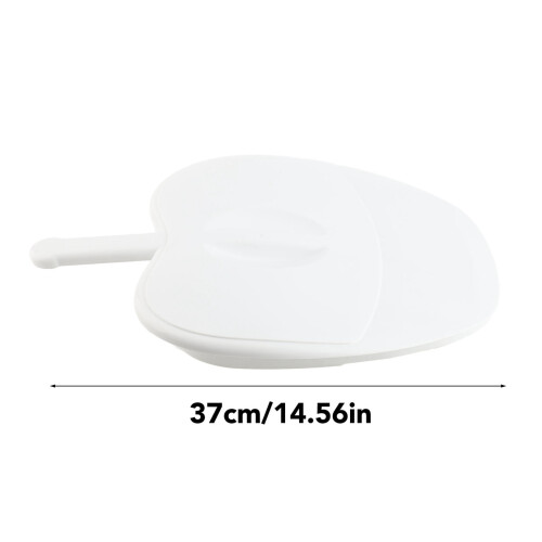 Soft Cover Bedpan with Lid Handle, 50 x 30cm Plastic 1