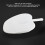 Soft Cover Bedpan with Lid Handle, 50 x 30cm Plastic 8