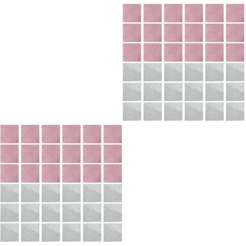 400Pcs Foil Chocolate Wrappers Pink Silver for Candy Packaging 2