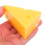5Pièces Décorations Fromage Factice Jaune Résine Pour Loisirs Créatifs 4