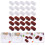 2000Pcs Boat Shape Cake Paper Cups High Temperature Resistant Liners 6